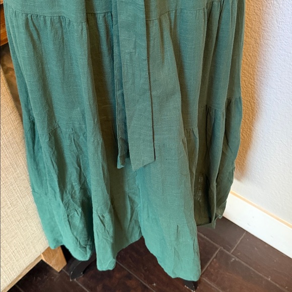 Baltic Born Camille Layered Puff Sleeve Maxi Dress Size Small - Picture 6 of 10